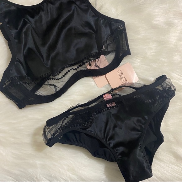Agent Provocateur Eaden Black Set AP2 Small NWT - Picture 5 of 6